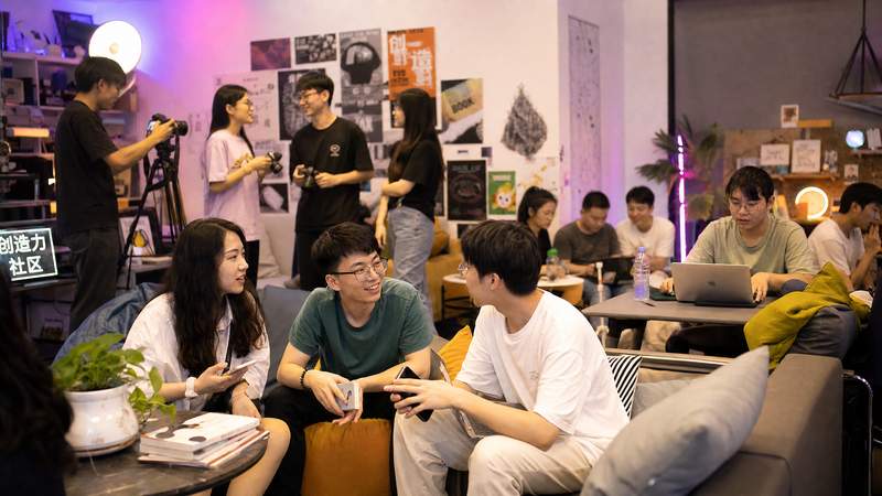 九一创作社区活动现场